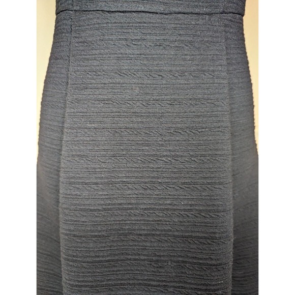 Plenty by Tracy Reese Black Mesh Insert Fit And Flare Skater Dress Size 0 - Picture 7 of 13